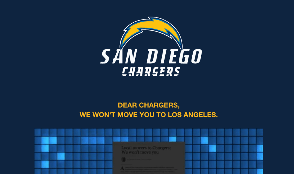 chargers newsjacking