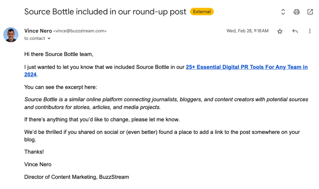 ego bait email 