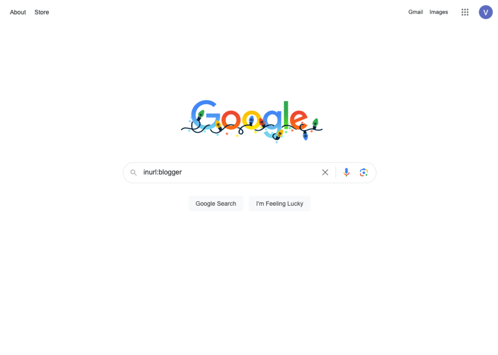 google homepage