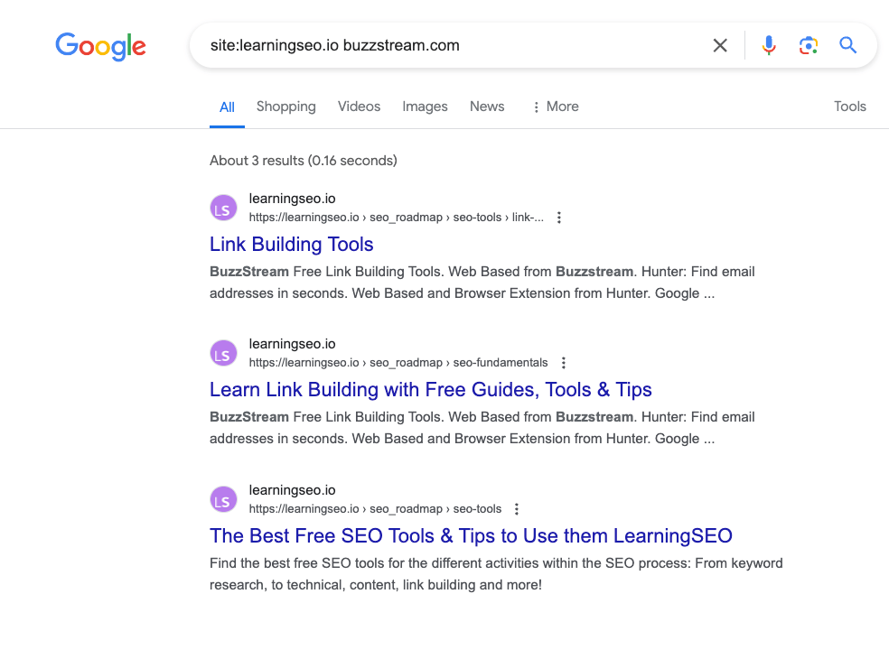 learningseo site:search results