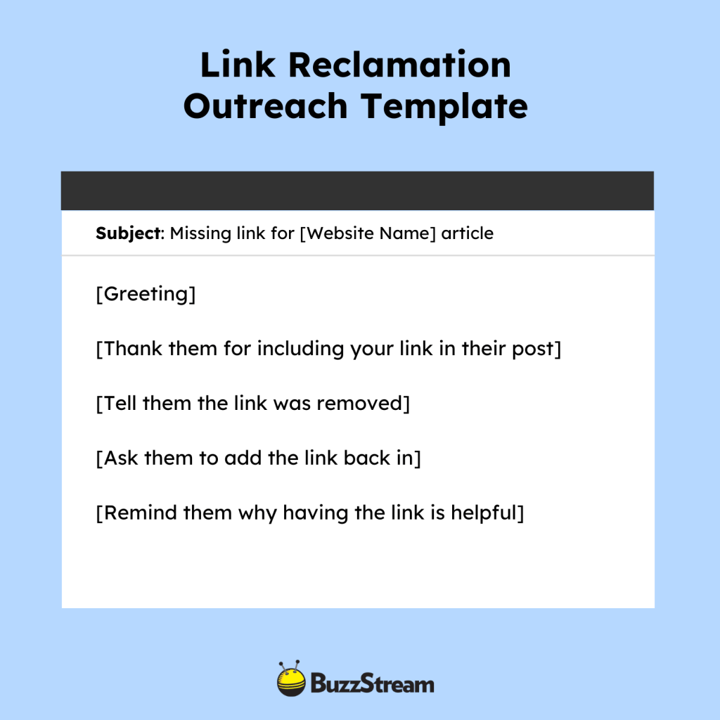 link reclamation outreach template