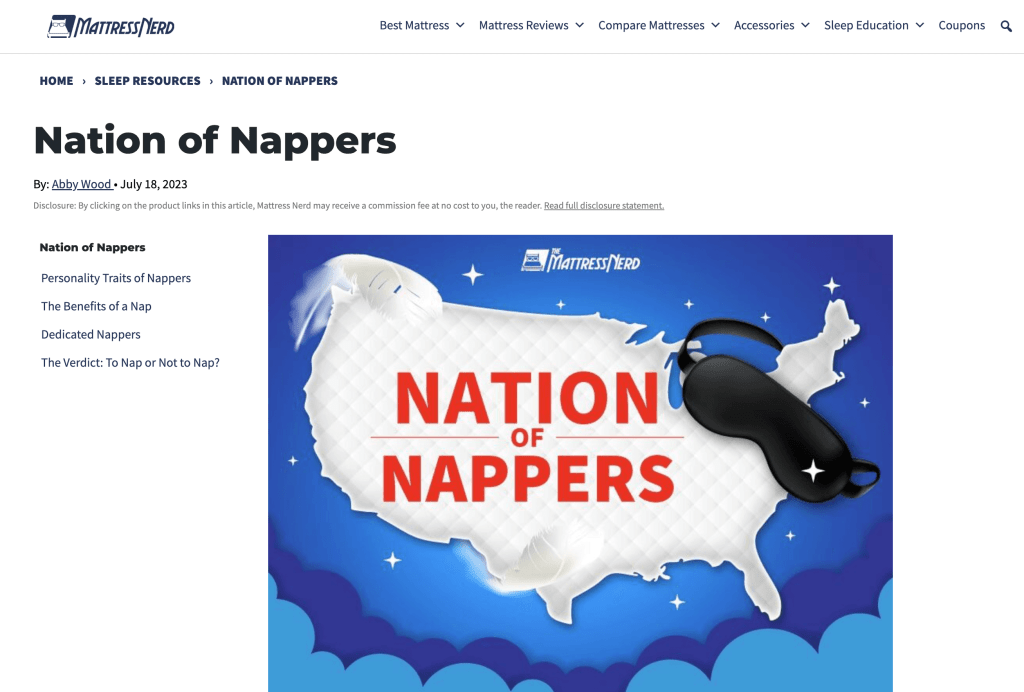 nation of nappers