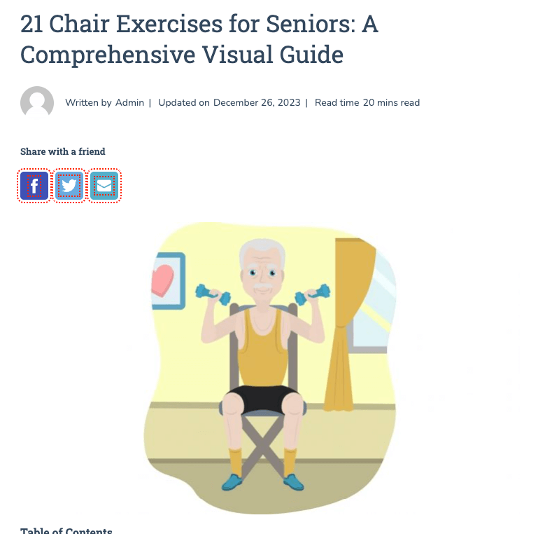 exercise for seniors