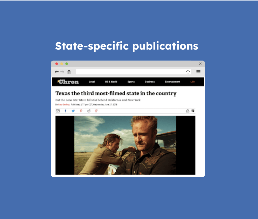 state specific publications