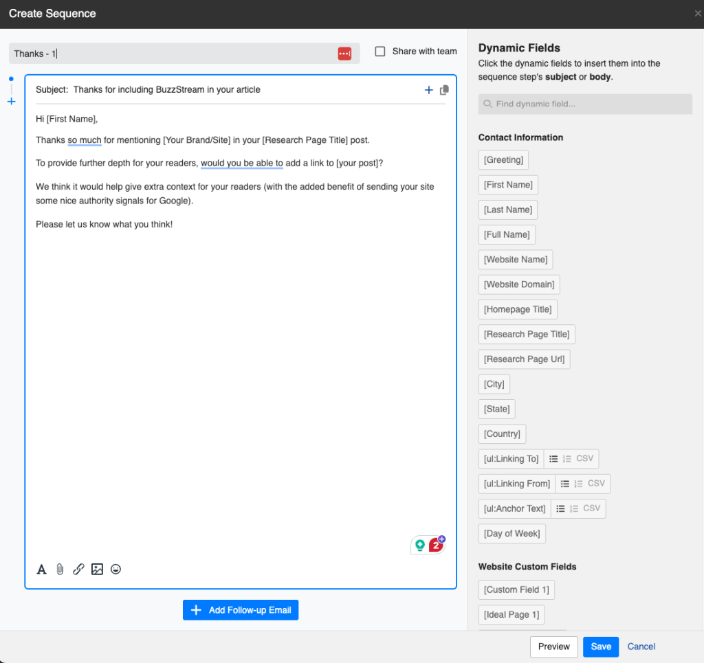 creating templates