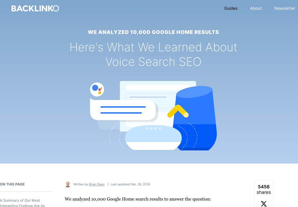 backlinko voice search